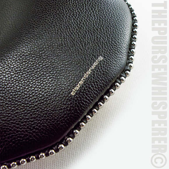 Alexander Wang Roxy Ballchain Mini Black Leather - Picture 6 of 8